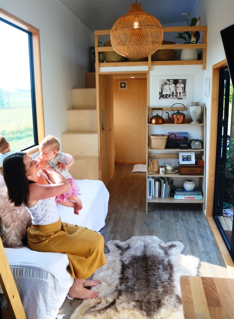 Inside a Fox Cabins Tiny Home