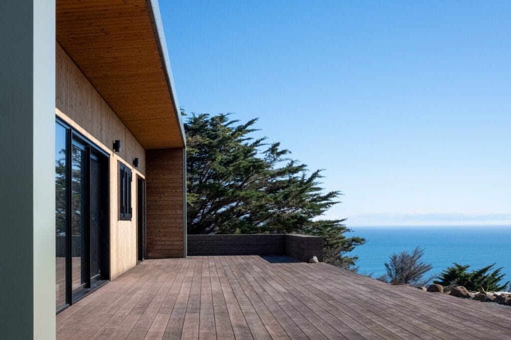 'The Bach' comes in One, Two and Three Bedroom designs. These Homes meet the 70m2 Granny Flat Regulations. Nordic Pine and Colorsteel Cladding. These prefabricated modular homes are built in Raglan.