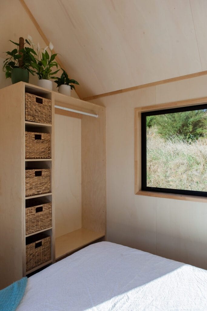 The Everest Tiny Home with mezzanine by Fox Cabins. tiny homes on wheels nz