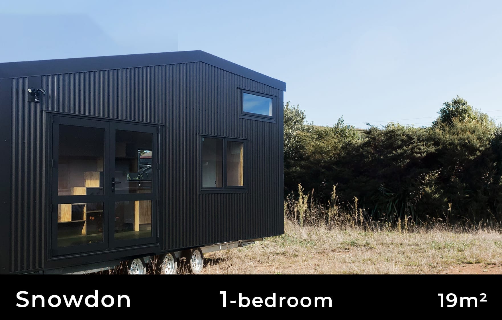 The Snowdon One Bedroom Tiny Home with Mezzanine by Fox Cabins, Raglan